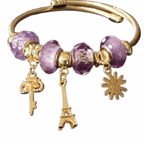PULSERA TIPO PANDORA "ENCANTOS DE PARIS"