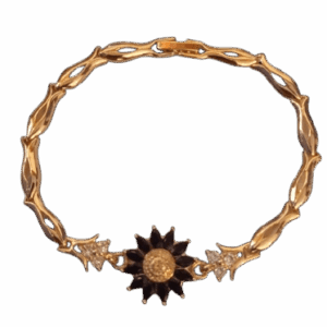 PULSERA "GIRASOL NEGRO"