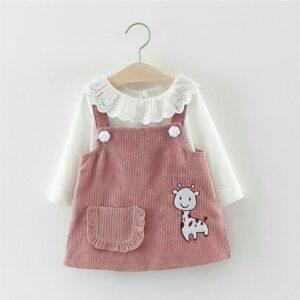 vestido en conjunto- tela pana