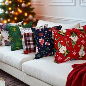 Set cogines navideños diferente diseño medida 45 x 45 cm - incluye relleno
